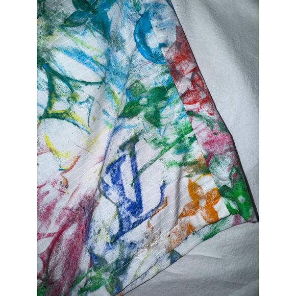 Louis Vuitton LV Pastel Monogram Logo Multicolor Watercolor Shorts 42 1A8H1I - Picture 6 of 14